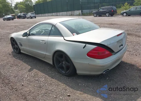 2003 Mercedes-Benz Sl 500 из США, поврежденный, VIN WDBSK75F63F013568